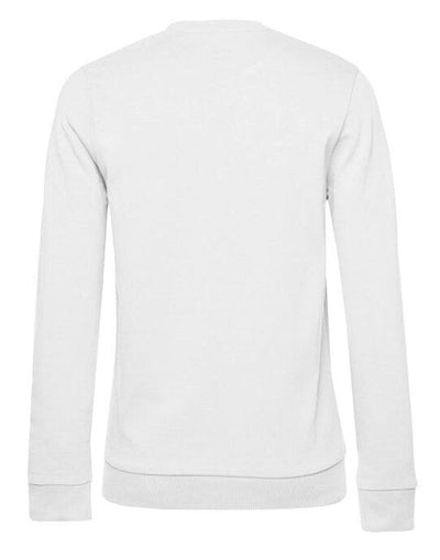 B&C WW02W B&amp;C Women's #Set In Sweatshirt - White