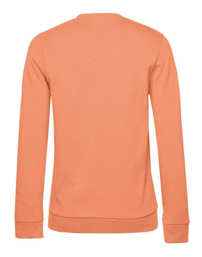 B&C WW02W B&amp;C Women's #Set In Sweatshirt - Melon Orange