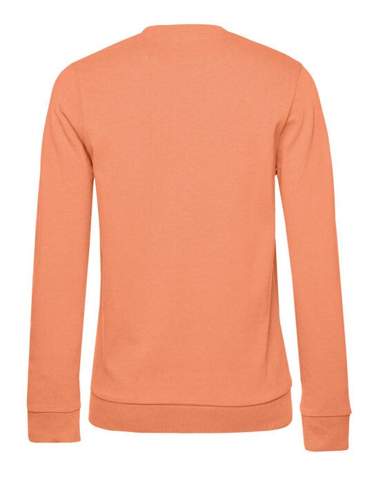 B&C WW02W B&amp;C Women's #Set In Sweatshirt - Melon Orange