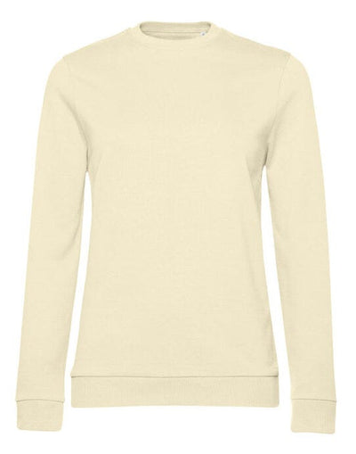 B&C WW02W B&amp;C Women's #Set In Sweatshirt - Pale Yellow