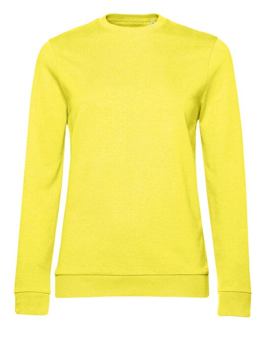 B&C WW02W B&amp;C Women's #Set In Sweatshirt - Solar Yellow