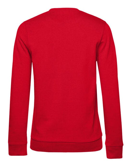 B&C WW02W B&amp;C Women's #Set In Sweatshirt - Red