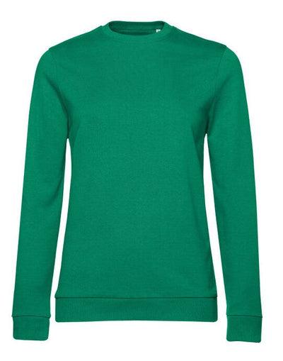B&C WW02W B&amp;C Women's #Set In Sweatshirt - Kelly Green