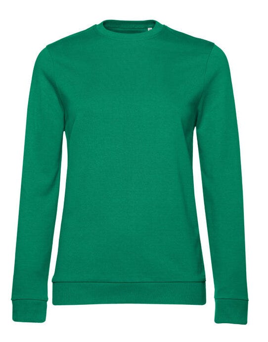 B&C WW02W B&amp;C Women's #Set In Sweatshirt - Kelly Green