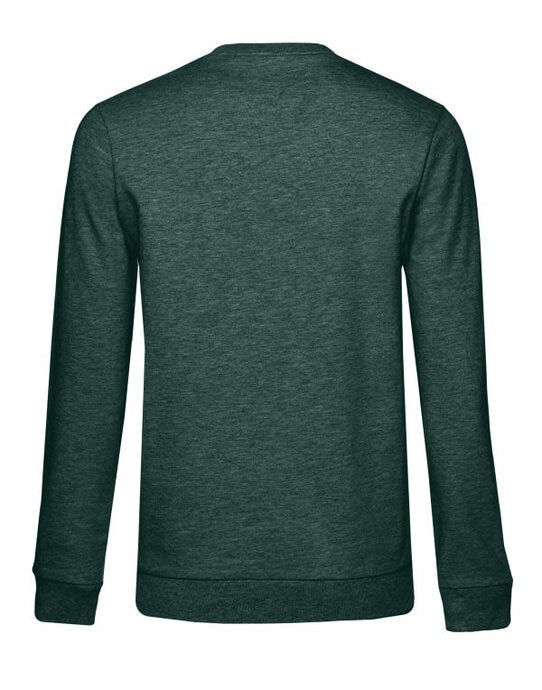 B&C WW02W B&amp;C Women's #Set In Sweatshirt - Heather Dark Green