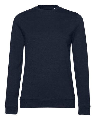 B&C WW02W B&amp;C Women's #Set In Sweatshirt - Navy Blue
