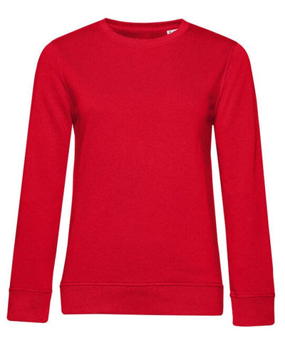 B&C WW32B B&amp;C Inspire Crew Neck/ Women_° - Red