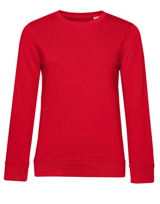B&C WW32B B&amp;C Inspire Crew Neck/ Women_° - Red