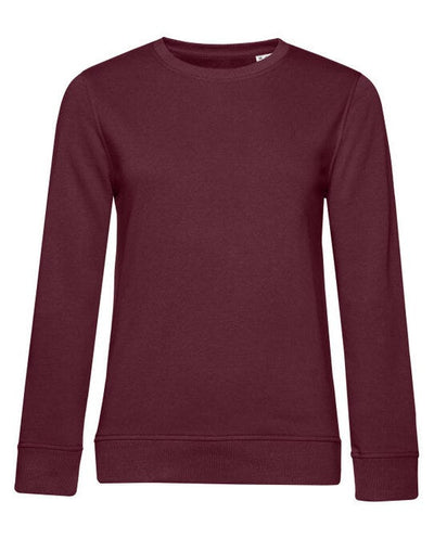 B&C WW32B B&amp;C Inspire Crew Neck/ Women_° - Burgundy