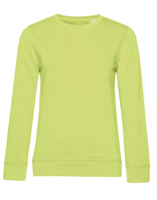 B&C WW32B B&amp;C Inspire Crew Neck/ Women_° - Lime