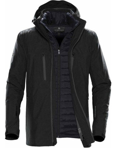 Stormtech XB-4 Mens Matrix System Jacket - Black/Carbon