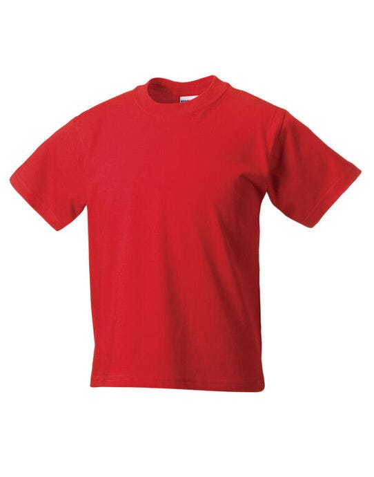 Russell Athletic ZT180B Russell Kids Authentic Classic T - Bright Red