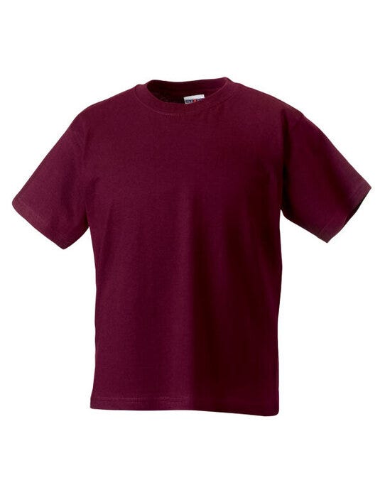 Russell Athletic ZT180B Russell Kids Authentic Classic T - Burgundy
