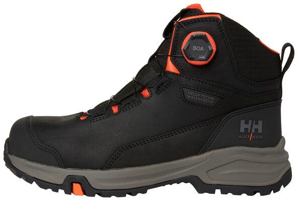 Helly Hansen 78443 Manchester Lts Mid Boa S7S - Black/ Grey