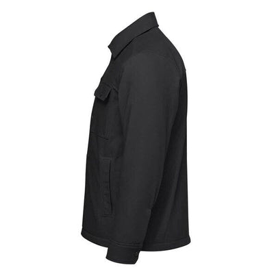 Stormtech CJK-2M Men's Oxide Sherpa Canvas Jkt - Black