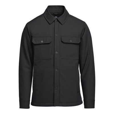 Stormtech CJK-2M Men's Oxide Sherpa Canvas Jkt - Black
