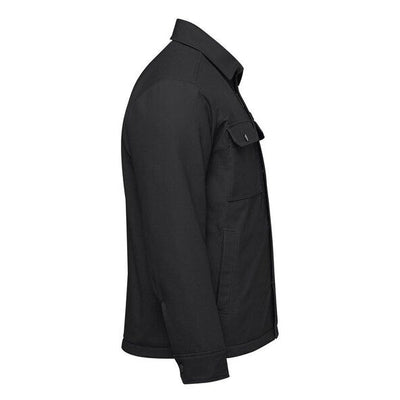 Stormtech CJK-2M Men's Oxide Sherpa Canvas Jkt - Black