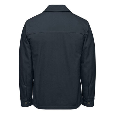 Stormtech CJK-2M Men's Oxide Sherpa Canvas Jkt - Navy
