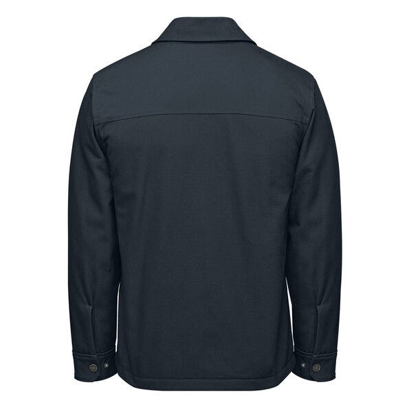 Stormtech CJK-2M Men's Oxide Sherpa Canvas Jkt - Navy