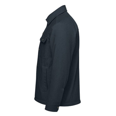 Stormtech CJK-2M Men's Oxide Sherpa Canvas Jkt - Navy