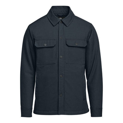 Stormtech CJK-2M Men's Oxide Sherpa Canvas Jkt - Navy