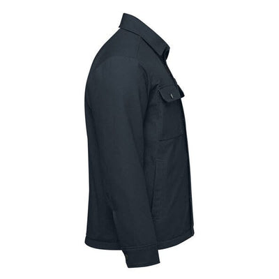 Stormtech CJK-2M Men's Oxide Sherpa Canvas Jkt - Navy