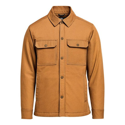 Stormtech CJK-2M Men's Oxide Sherpa Canvas Jkt - Camel