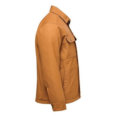 Stormtech CJK-2M Men's Oxide Sherpa Canvas Jkt - Camel