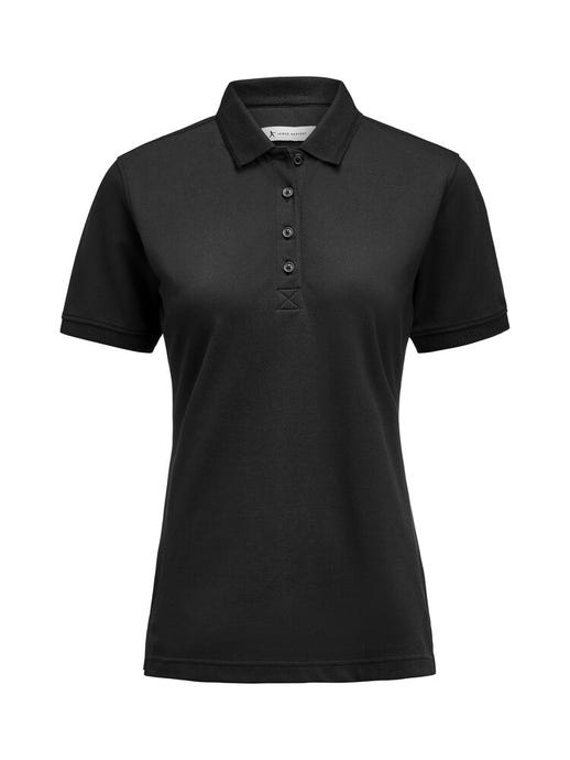 James Harvest HAR2125042 Ladie Supreme Stretch Polo - Black