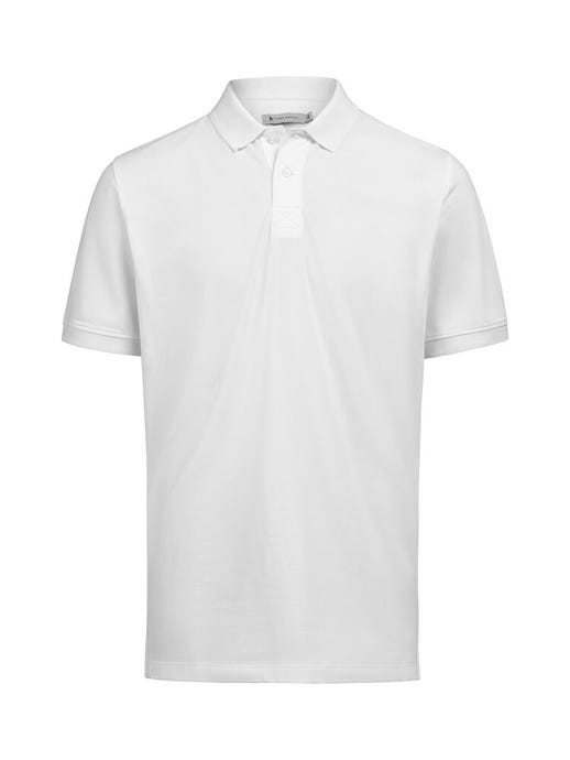 James Harvest HAR2115006 Supreme Stretch Polo - White