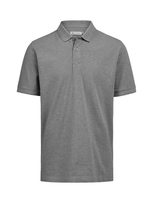 James Harvest HAR2115006 Supreme Stretch Polo - Grey Melange