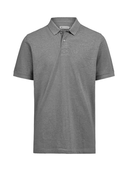 James Harvest HAR2115005 Supreme Classic Polo - Grey Melange
