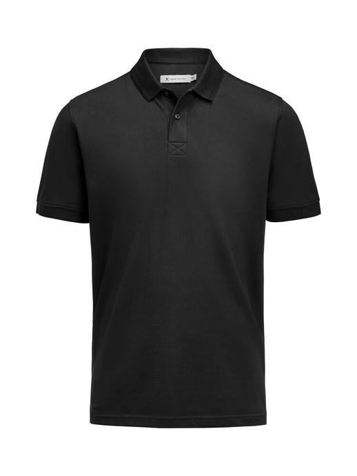 James Harvest HAR2115006 Supreme Stretch Polo - Black