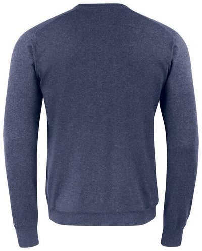 Cutter & Buck CB355416 C&amp;B Oakville Crewneck Sweater - Navy Melange