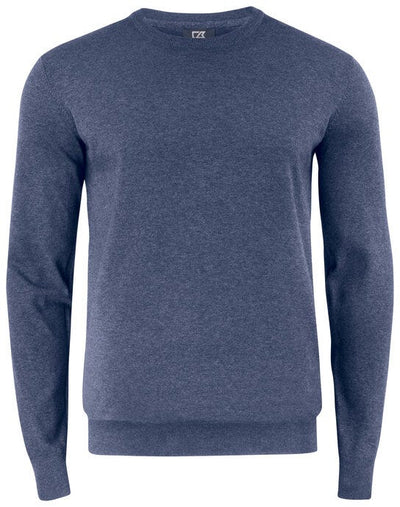 Cutter & Buck CB355416 C&amp;B Oakville Crewneck Sweater - Navy Melange