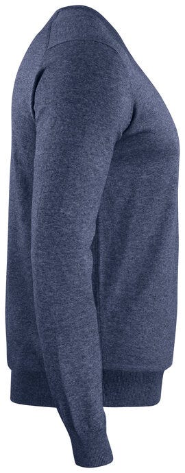 Cutter & Buck CB355418 C&amp;B Oakville V-Neck Sweater - Navy Melange