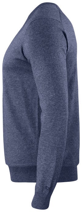 Cutter & Buck CB355418 C&amp;B Oakville V-Neck Sweater - Navy Melange