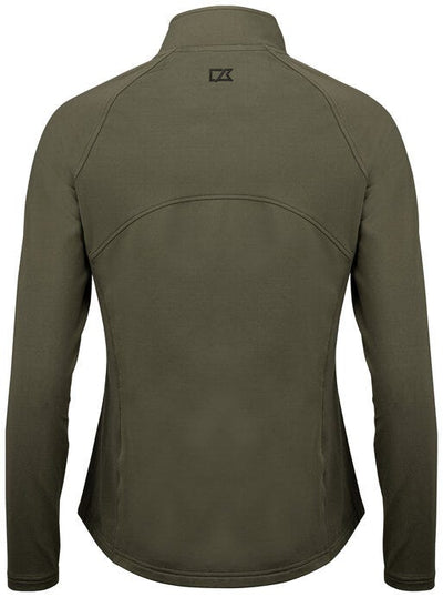 Cutter & Buck CB358421 C&amp;B Ladies Adapt Full Zip Jacket - Ivy Green