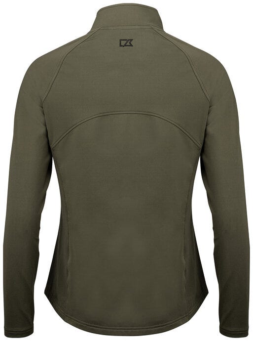 Cutter & Buck CB358421 C&amp;B Ladies Adapt Full Zip Jacket - Ivy Green