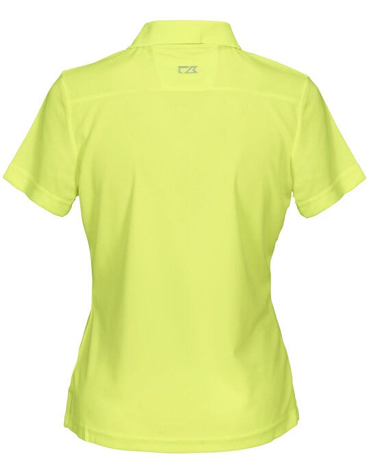 Cutter & Buck CB354401 C&amp;B Ladies Kelowna Polo - Neon Yellow