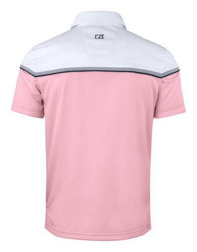 Cutter & Buck CB354428 C&amp;B Seabeck Polo - Pink/White
