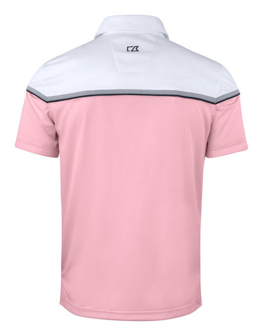 Cutter & Buck CB354428 C&amp;B Seabeck Polo - Pink/White