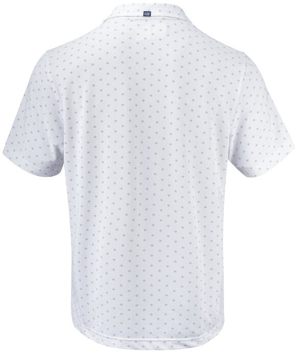 Cutter & Buck CB354432 C&amp;B Virtue Polo Printed - White