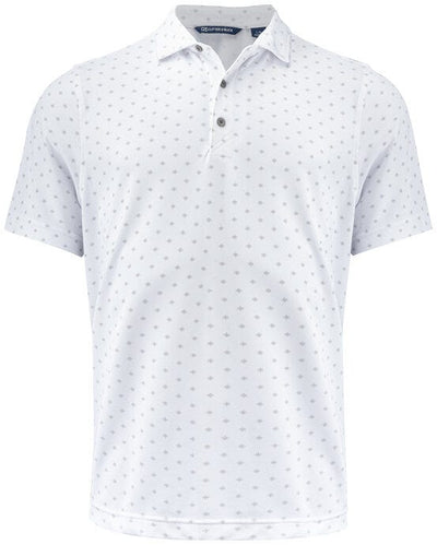 Cutter & Buck CB354432 C&amp;B Virtue Polo Printed - White