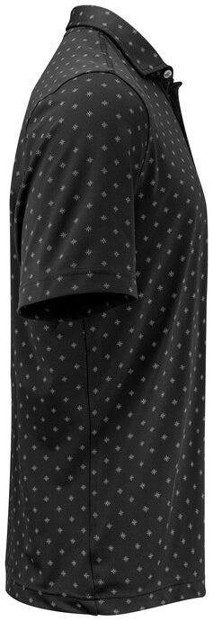 Cutter & Buck CB354432 C&amp;B Virtue Polo Printed - Black
