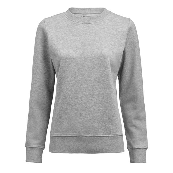 Printer Essentials PE2262074 Printer Ladies Softball Sweater - Grey Melange
