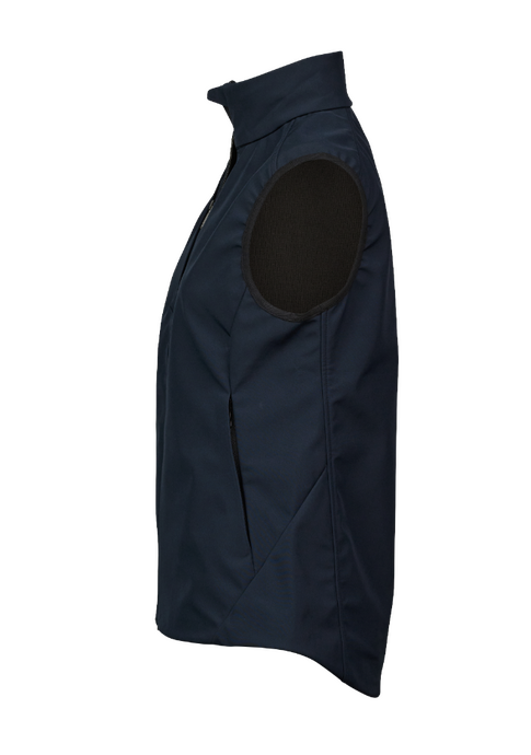 Tee Jays TJ9523 Ladies Perf Softsh Bodywarmer - Deep Navy