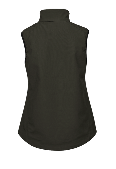 Tee Jays TJ9523 Ladies Perf Softsh Bodywarmer - Hunter Green
