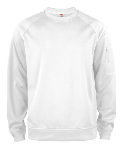 Clique CQ021010 Basic Active Roundneck - White