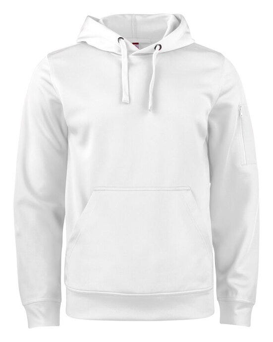 Clique CQ021011 Basic Active Hoody - White